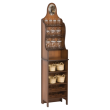 Полка напольная (буфет узкий) Дублин-15